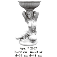 Ваза «Женщина с корзиной» 2007