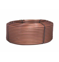 Капельная трубка без капельниц EURODRIP LDPE Труба ПЭ 16-100 Brown