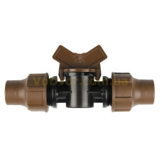 Кран шаровой компрессионный Rain Bird BF-92L 16 х 16 мм