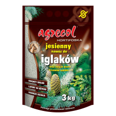Осеннее удобрение для хвойных растений Agrecol Hortifoska 3 кг