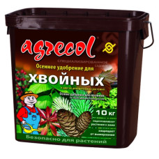 Осеннее удобрение для хвойных растений Agrecol 10 кг