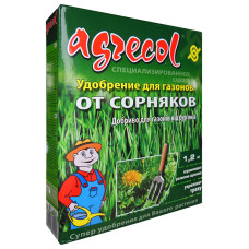 Комплексное минеральное удобрение Agrecol от сорняка на газоне 1.2 кг