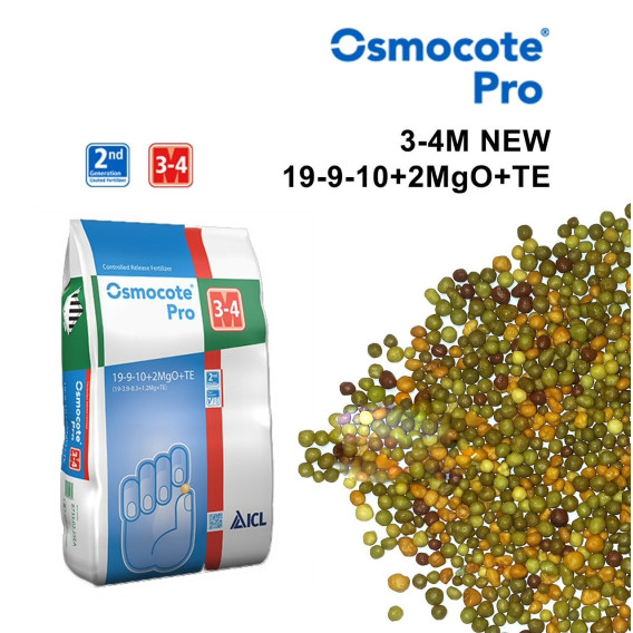 Удобрение ICL Osmocote Pro 19-9-10 (3-4М)